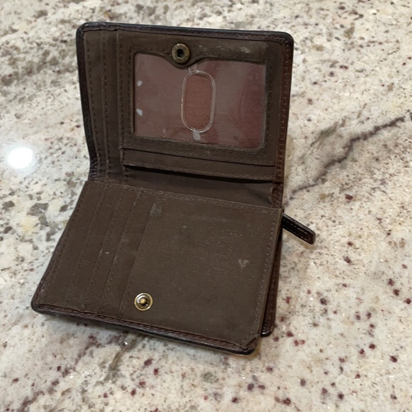 Fossil wallet. Used. Condition is fair. Some wear. - Picture 3 of 5